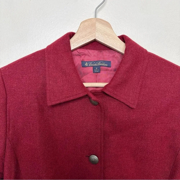 Brooks Brothers 8 Lambs Wool Riding Jacket Blazer Work Wear Jacket - Picture 9 of 15